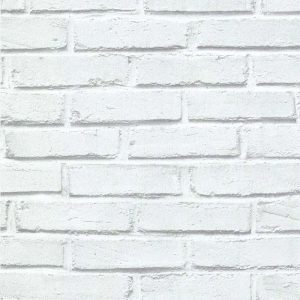 Papel de parede Les Aventures 3 11107900 Imitação Tijolinho – Tom de Cinza e Branco Les Aventures 3 11107900
