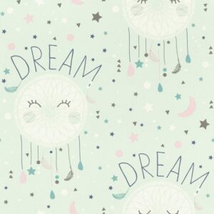 Papel de Parede Infantil Bambino XVIII 248760 Dreams “Consultar disponibilidade do Produto 19 9 8750-5835”