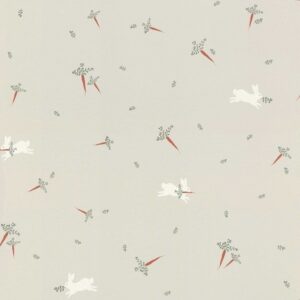 Papel de Parede Infantil Bambino XVIII 249248 Cenouras “Consultar disponibilidade do Produto 19 9 8750-5835”