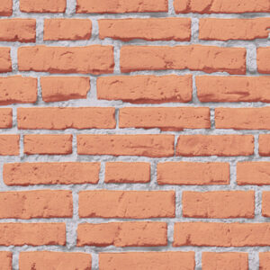 Papel de Parede Vinílico Wood'N Stone 2 319432 Imitação Tijolinho Natural