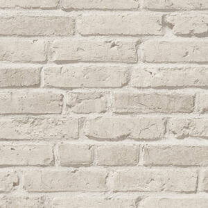 Papel de Parede Vinílico Wood'N Stone 2 355813 Imitação Tijolinho Tom de Cinza claro