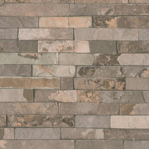 Papel de Parede Vinílico Wood'N Stone 2 355822 Imitação Pedra Tons de Bege