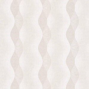 Papel de Parede Vinílico Life 4 356041 Geométrico com leve brilho Tom de Bege Branco e Prata