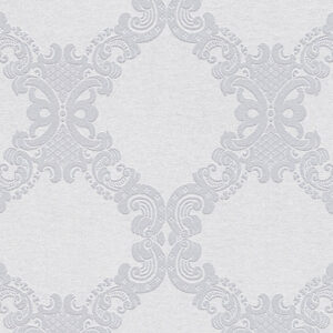 Papel de Parede Vinílico Elegance 5 360903 Arabesco Tons de Cinza