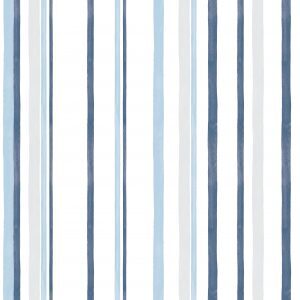 Papel De Parede Infantil Brincar 3612 Vinílico Listrado Azul “Consultar disponibilidade do Produto”
