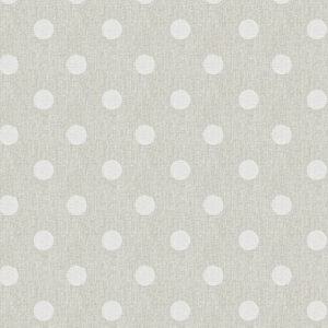 Papel de Parede Vinílico Elegance 5 361483 Poá Tom de Bege e Branco