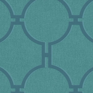 Papel de Parede Vinílico Elegance 5 361496 Geométrico Tons de Azul