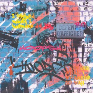 Papel de parede Les Aventures 3 51145901 Teenager / Grafite Tons coloridos