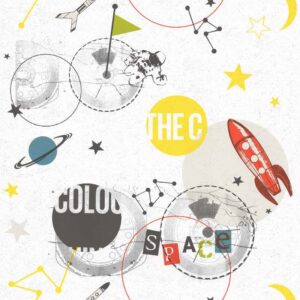 Papel de parede Les Aventures 3 51164302 Teenager / Space Tons coloridos