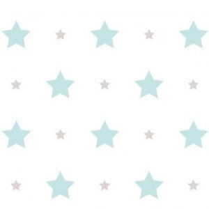Papel de Parede Infantil Treboli 5844 Estrelas Tiffanys | Consultar disponibilidade do Produto |