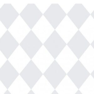 Papel de Parede Infantil Treboli 5863 Losangos Cinzas | Consultar disponibilidade do Produto |