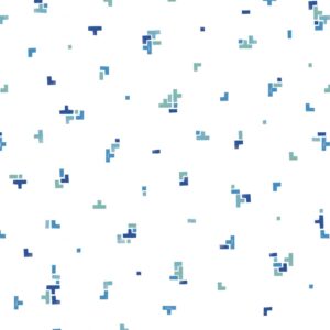 Papel De Parede Infantil Brincar 3634 Vinílico Geometrico Azul Verde “Consultar disponibilidade do Produto”