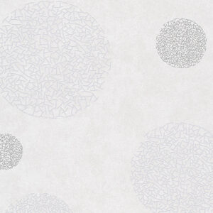 Papel de Parede Vinílico Life 4 960402 Geométrico com leve brilho Tons de Cinza e Branco