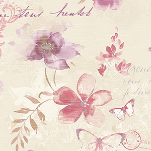Papel de Parede Abby Rose 3 AB42434 Floral “Consultar disponibilidade do Produto”