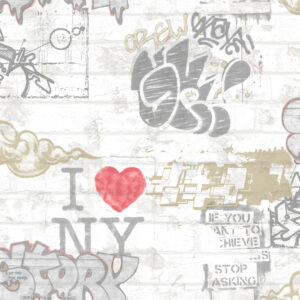 Papel de Parede Infantil Kids n Teens WU20655