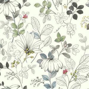 Papel de Parede Silver Leaf SL5624