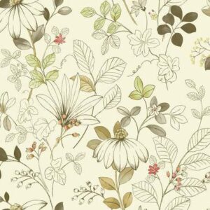 Papel de Parede Silver Leaf SL5627