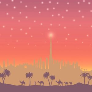 Papel de Parede Sahara Nights SK10022