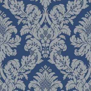 Papel de Parede Shimmer Damask Moderno UK10457