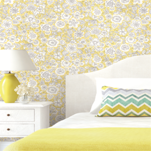 Papel de Parede Dream Big WI0120 Jardim Rabiscado “Consultar disponibilidade do Produto 19 9 8750-5835”