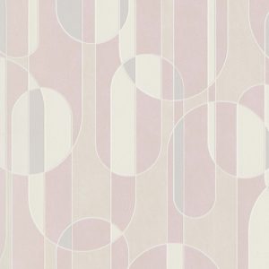 Papel de Parede Vinílico Milano 220222 Geométrico Tons de Rosa, Cinza, Bege e Branco “Consultar disponibilidade do Produto 19 9 8750-5835”