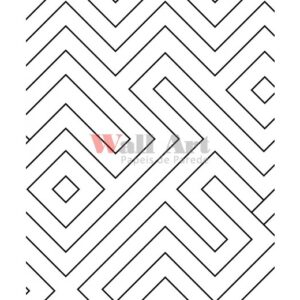 Papel de Parede Line Art Labirinto MT779010 “Consultar disponibilidade do Produto 19 9 8750-5835”