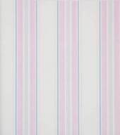 Papel de Parede Vinilico Rosa e Azul - Listrado Pequeno - Cl-081