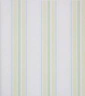 Papel de Parede Vinilico Azul e Verde - Listrado Pequeno - Cl-085