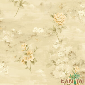 Papel De Parede Poet Chart 3 PR971306R Florido
