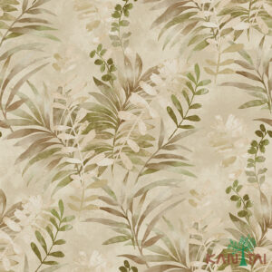 Papel De Parede Poet Chart 3 PR971503R Florido