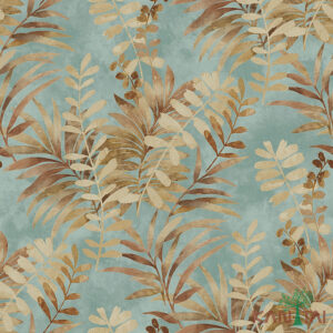 Papel De Parede Poet Chart 3 PR971504R Florido