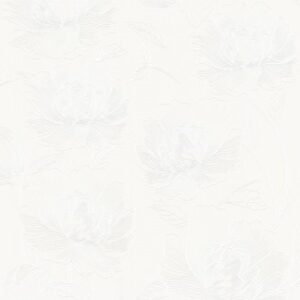 Papel de Parede Atemporal Bobinex 3801 Floral Tom Branco “Consultar disponibilidade do Produto 19 9 8750-5835”