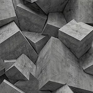 Papel de Parede Hexagone L50519 3D