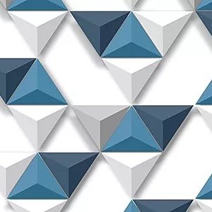 Papel de Parede Hexagone L57501 Pyramide 3D
