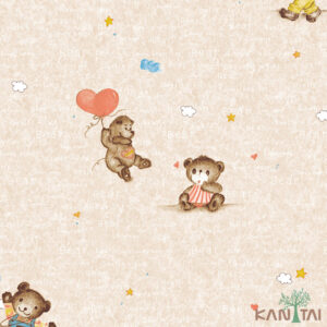 Papel de Parede Infantil Hello Kids HK224602R | Consultar disponibilidade do Produto |