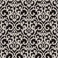 Papel de parede Florence Preto Arabesco FR8722