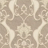 Papel de parede Florence Marfim Medalhao FR87233