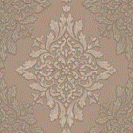 Papel de parede Florence Marfim Medalhao FR87251