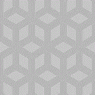 Papel de Parede Star L84209 Geométrico Cinza
