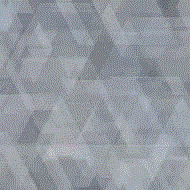 Papel de Parede Star L93501 Geométrico Prata-Verde