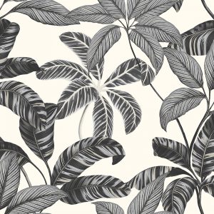 Papel de Parede Contemporâneo 4101 Natural Folhagens Cinza “Consultar disponibilidade do Produto"