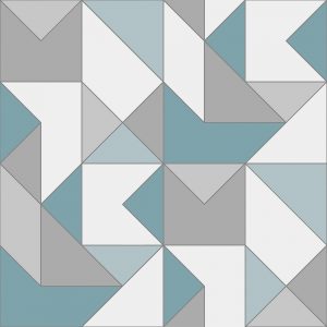 Papel de Parede Contemporâneo 4106 Clássico Geométrico Azul “Consultar disponibilidade do Produto"