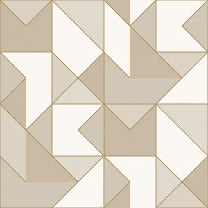 Papel de Parede Contemporâneo 4108 Clássico Geométrico Bege “Consultar disponibilidade do Produto"