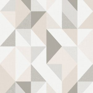 Papel de Parede Contemporâneo 4117 Geométrico Bege “Consultar disponibilidade do Produto"