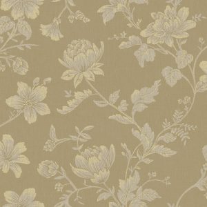 Papel de Parede Contemporâneo 4127 Romântico Floral Bege “Consultar disponibilidade do Produto"