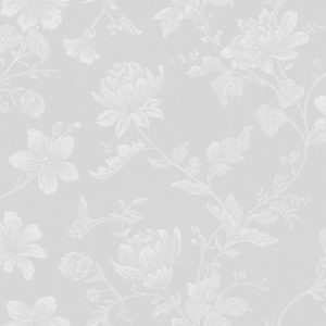 Papel de Parede Contemporâneo 4130 Romântico Floral Branco “Consultar disponibilidade do Produto"