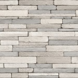 Papel de Parede Contemporâneo 4151 Minimalista Elementos Naturais Cinza “Consultar disponibilidade do Produto"