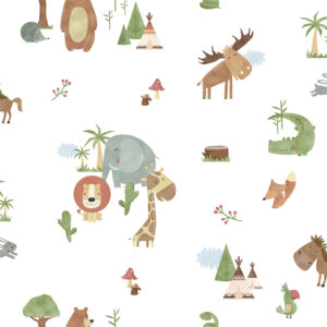 Papel de Parede Infantil Sambori 130-2 “Consultar disponibilidade do Produto 19 9 8750-5835”