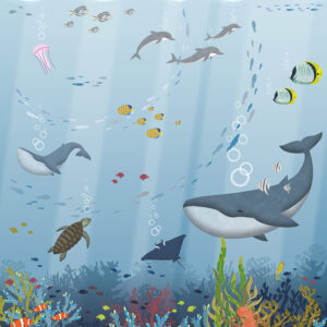 Papel de Parede Infantil Sambori 151-1 Painel “Consultar disponibilidade do Produto 19 9 8750-5835”