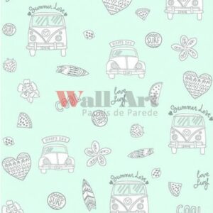 Papel de Parede Infantil Pure Kids Teens KT68433 “Consultar disponibilidade do Produto 19 9 8750-5835”